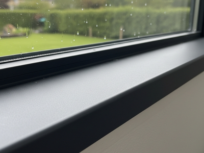 Fensterbrett mit pulverbeschichtetes Aluminium